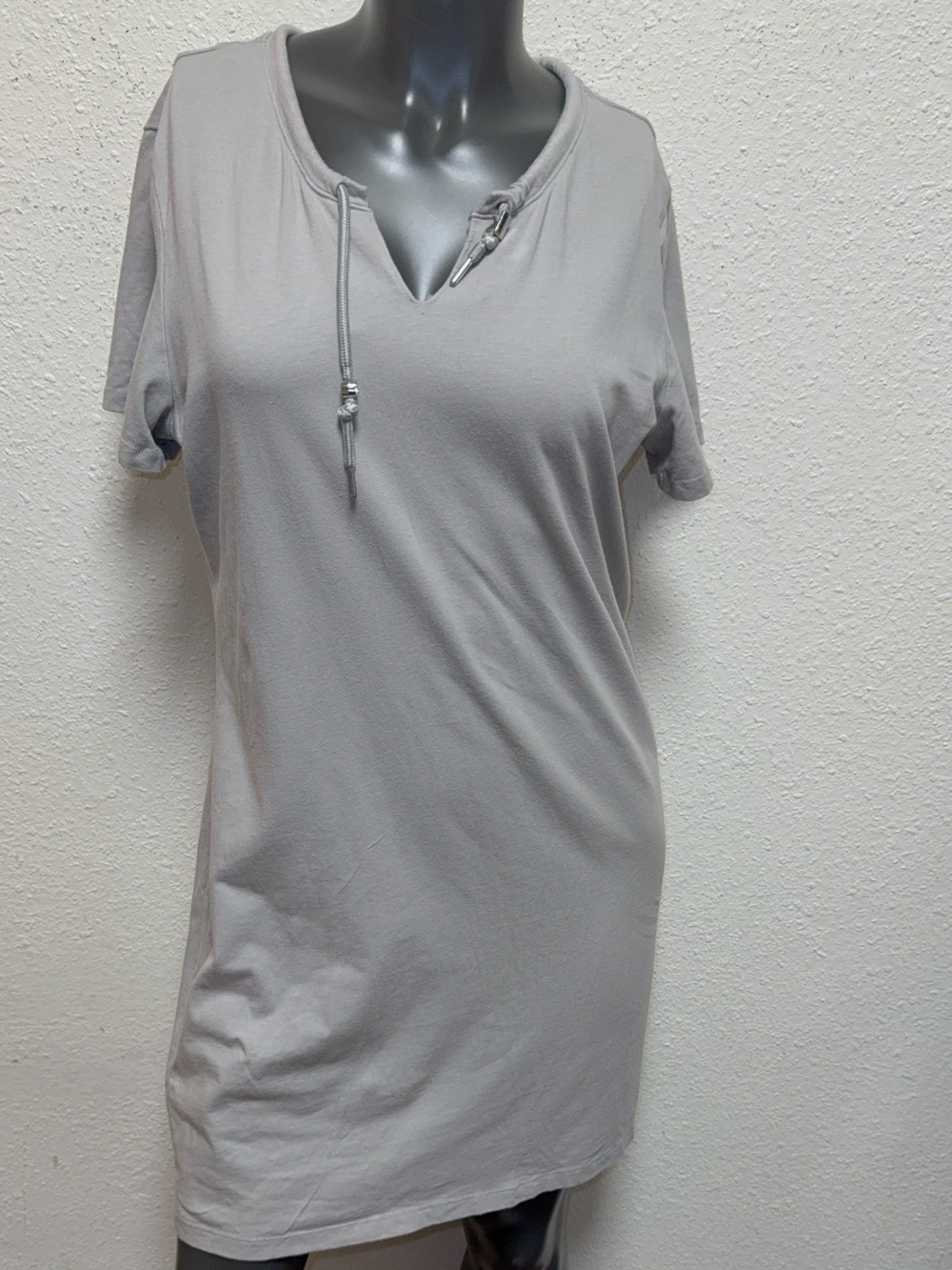 Calvin Klein Light Taupe Crew Neck T-Shirt